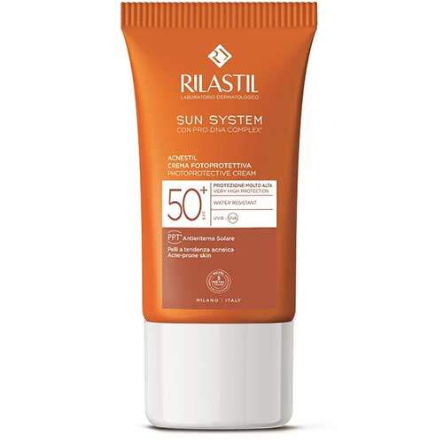 Rilastil Acnestil Sun System Photoprotective Cream SPF 50+ (40мл)