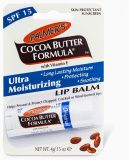 Увлажняющий бальзам для губ с маслом какао, витамином Е и SPF 15