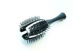 Щетка для суперобъема черный с хромированными вставками