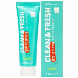 Consly Gel Toothpaste Clean & Fresh (Ginkgo Biloba & Seaweed) (105г)