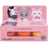 L'Cosmetics Lullaby Набор Бурлящих Шариков (Розовый) (3шт*55г)